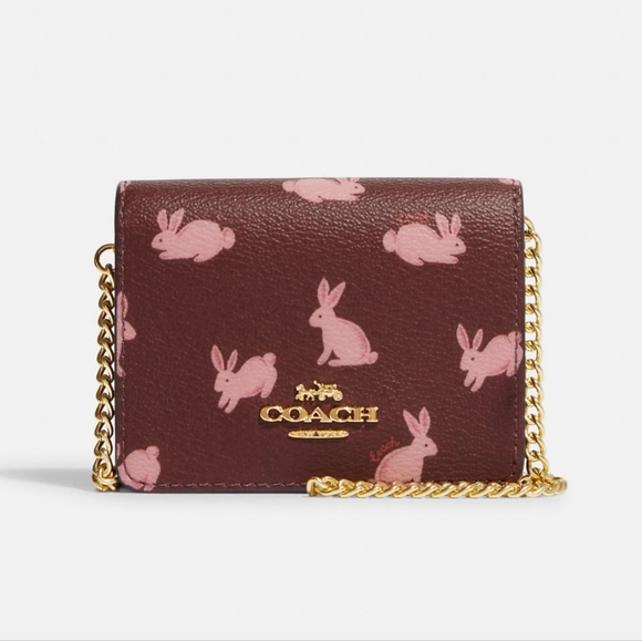 Coach Keychains Rabbit Coach | Bags | Coach Mini Wallet On A Chain Rabbit Print | Poshmark